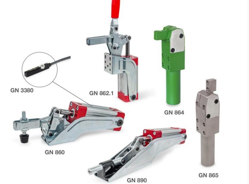 JW Winco pneumatic clamps