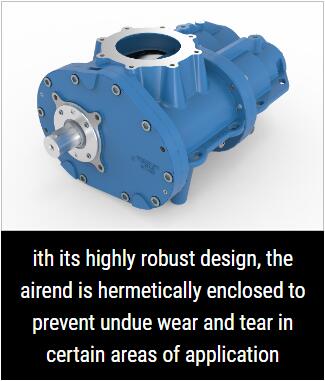 Screw compressor with direct drive