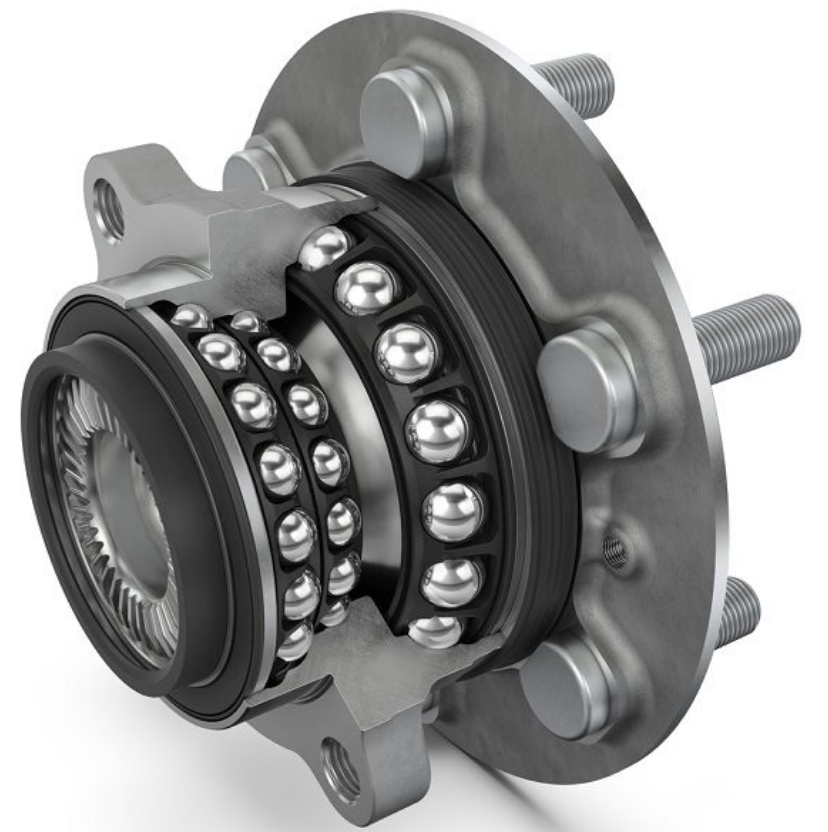 Schaeffler’s new TriFinity triple-row wheel bearing, designed specifically for electric powertrains