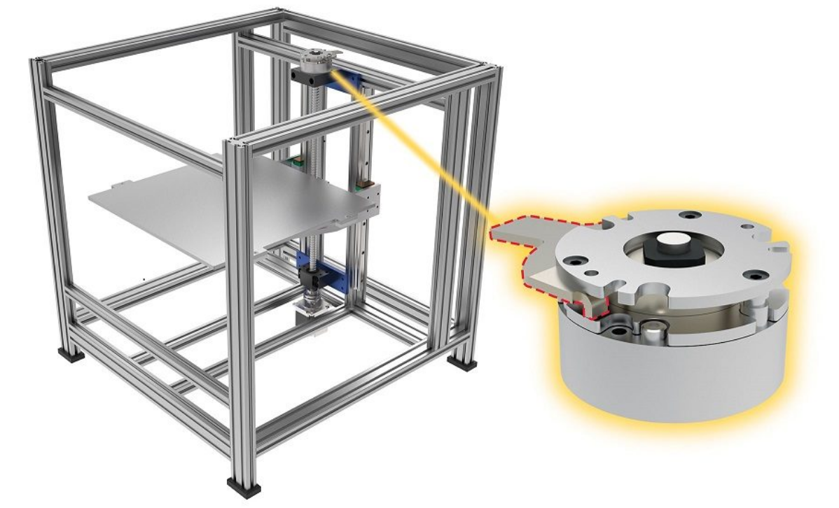 Miki Pulley BXW Brakes Feature Manual Release Lever for Automated Production Processes