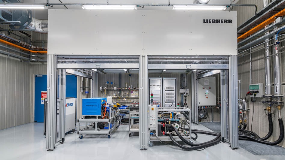 Liebherr-Aerospace Toulouse installs hydrogen test bench