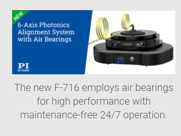 6-Axis Photonics Alignment System based on Air Bearings