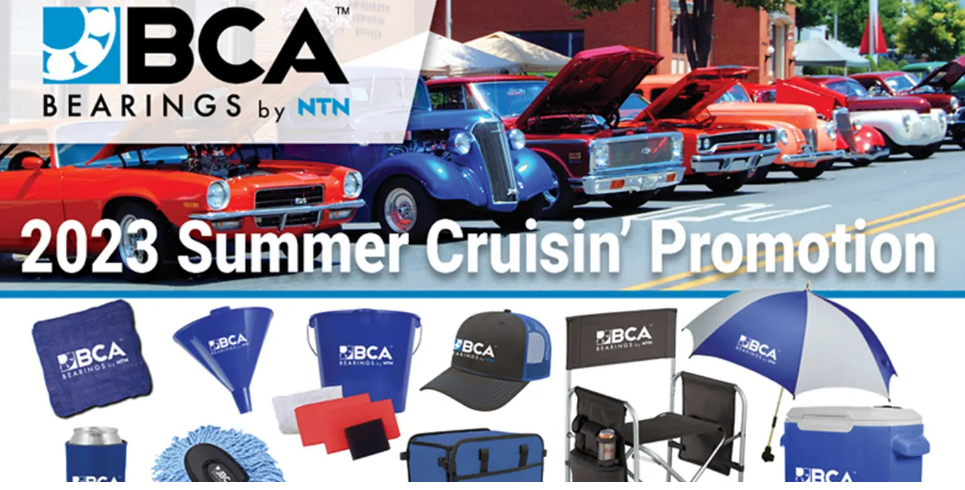 BCA Bearings Announces 2023 Summer Cruisin’ Promotion