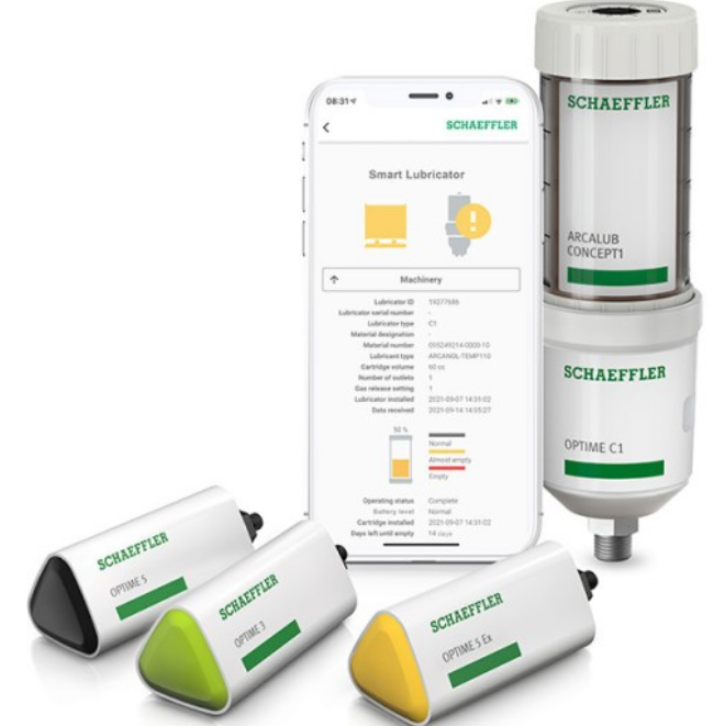 The OPTIME Ecosystem: Innovative condition monitoring and smart lubricant management in one solution from Schaeffler