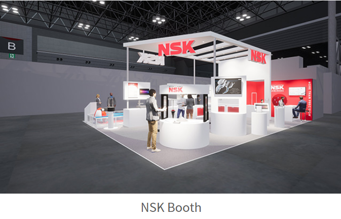 NSK Welcomes Visitors to the 2023 International Robot Exhibition