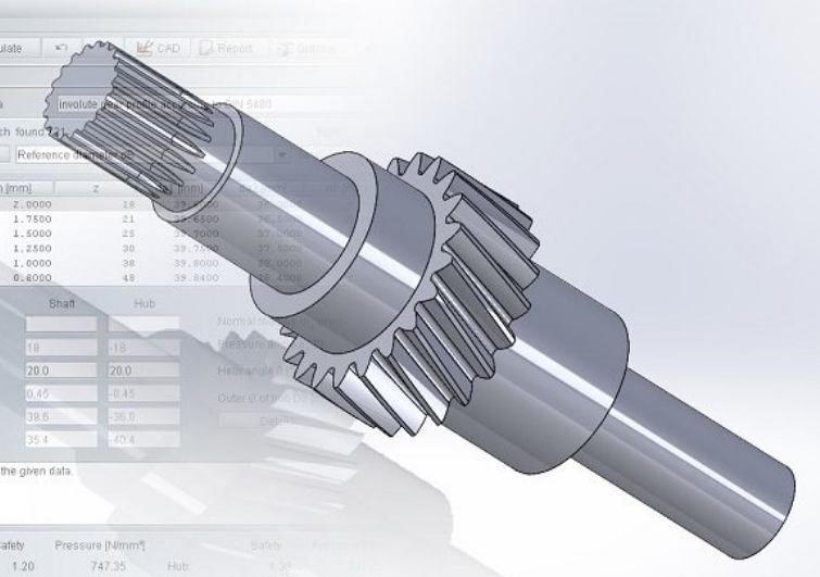 GWJ Technology Extends Calculation of Involute Splines