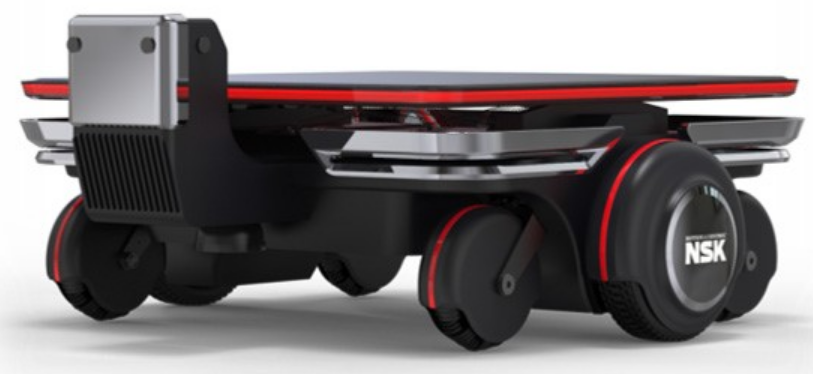 NSK Developing Outdoor Mobile Robot Platform; Smooth and Gentle Transport of Objects