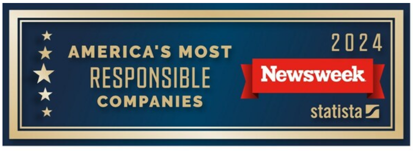 Timken Recognized By Newsweek As One Of America's Most Responsible Companies For Fourth Year In A Row