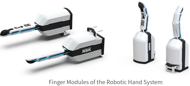 NSK and German Aerospace Center Developing Highly Customizable Robotic Hand System