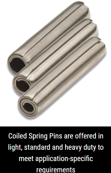 The benefits of stainless steel coiled spring pins