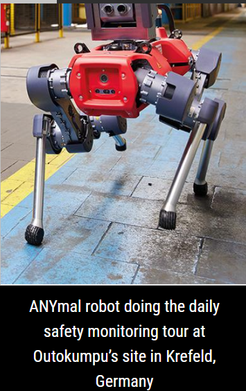 Robots reduce risk in the steel industry