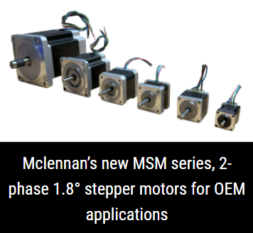 New stepper motors for OEM applications