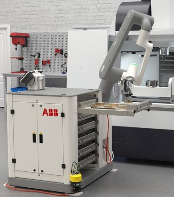 ABB Machine Tending Cell Simplifies Automation