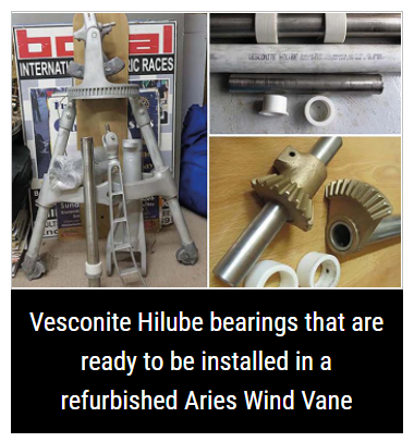 Exploring bearing material Vesconite Hilube