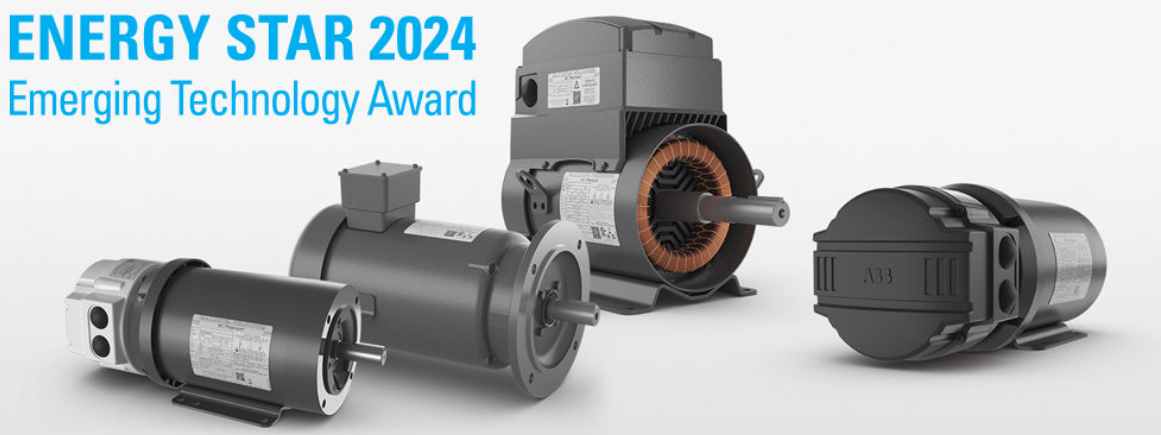 ABB Baldor-Reliance EC Titanium Motors Earn ENERGY STAR Emerging Technology Award