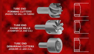 SEVERANCE TOOL'S TUBE END FINISHING ROTARY TOOLS