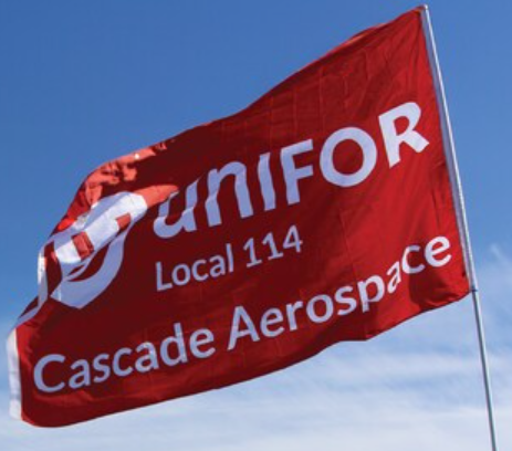 Maintenance workers strike at Cascade Aerospace