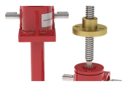 Power Jacks Launches New 10kN Screw Jack Giving Improved Possibilities for Machine Building