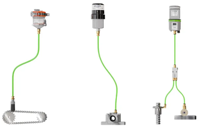 What accessory components/technologies should customers consider for installation and maintenance of lubrication systems?
