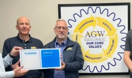 Atlanta Gear Works Earns Certification as Flender Service Partner