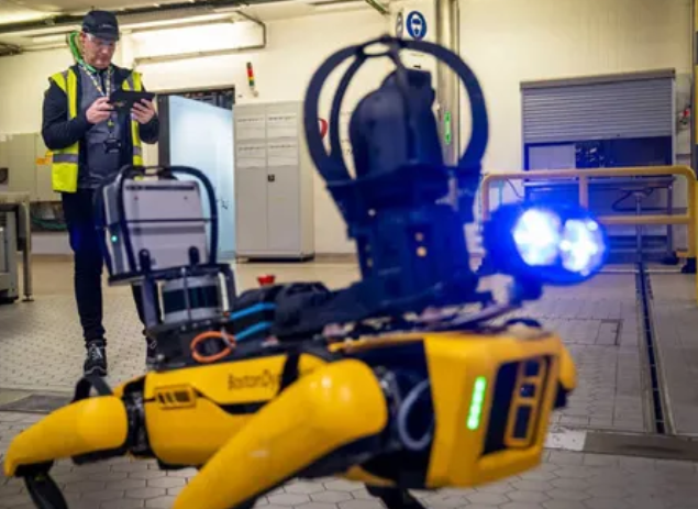 Nestlé Purina deployed Spot to automate thermal and acoustic inspections in their packaging lines