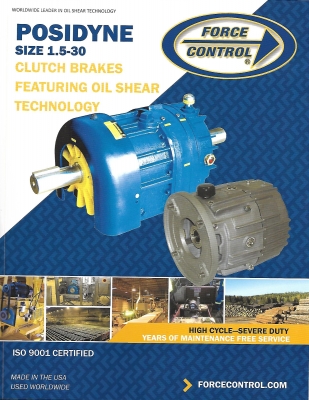 Force Control Releases Posidyne Clutch Brakes Catalog