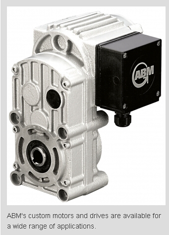 ABM Offers Compact, Cost-Effective Motors and Drives