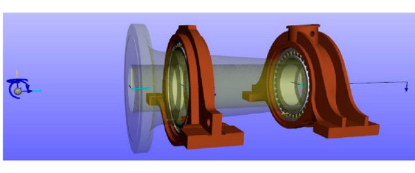 Evaluation of bearing loading conditions in rotating equipment