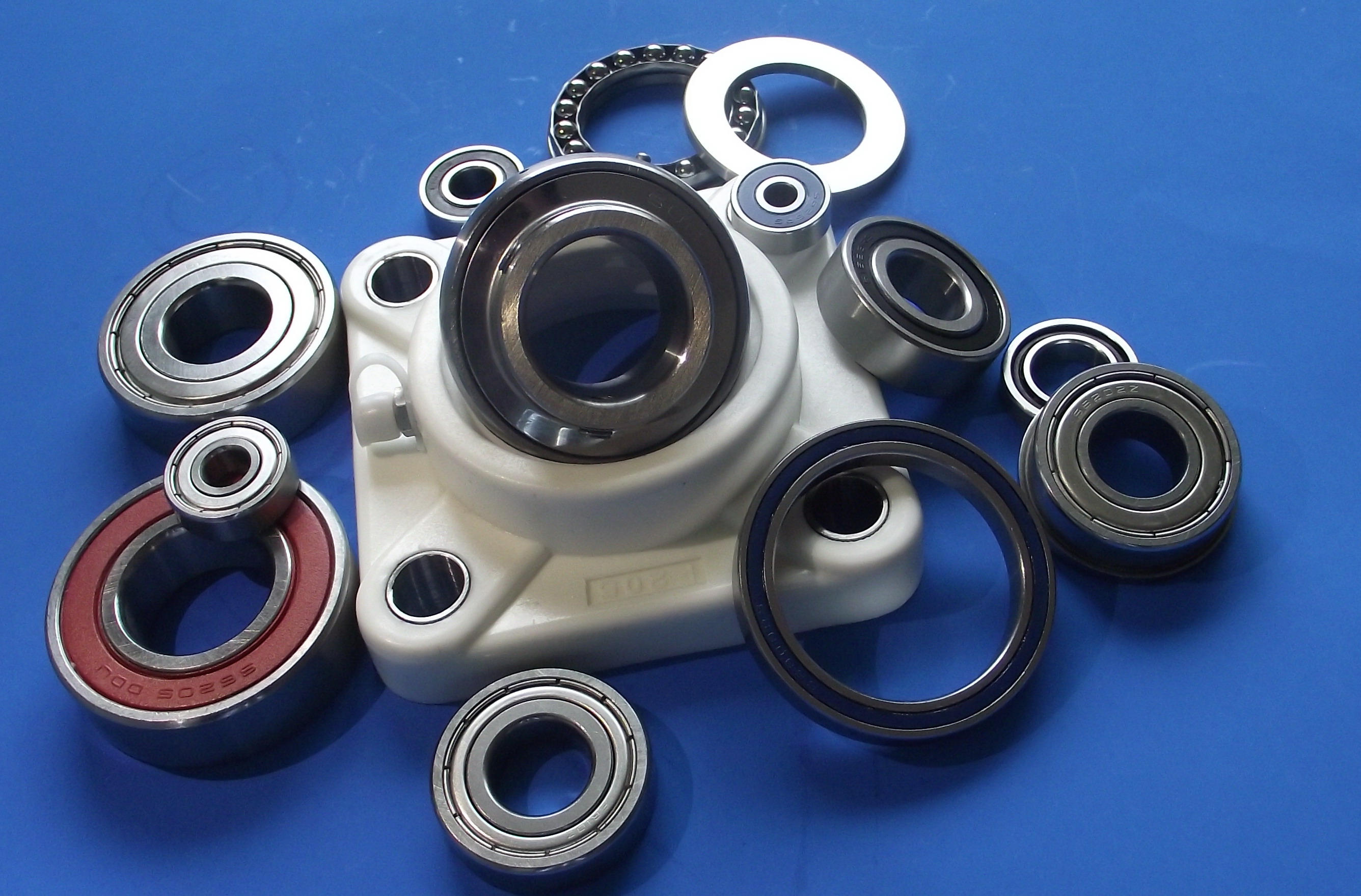 single&double row track wheel ball bearing