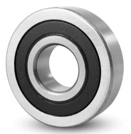 Track rollers with cylindrical or crowned outer ring