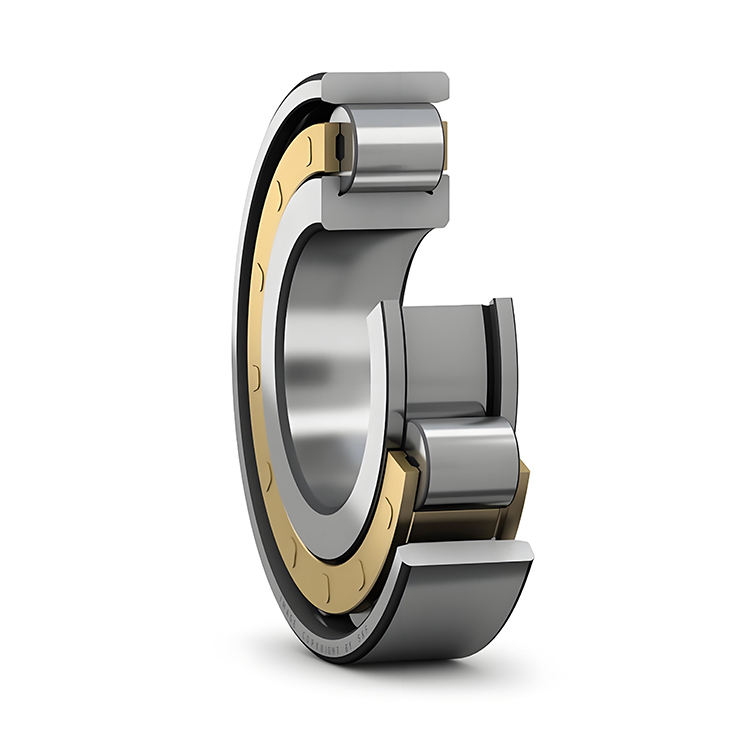 High-Speed Single Row Cylindrical Roller Bearing NJ208ETN with Brass Cage for Electric Motors
