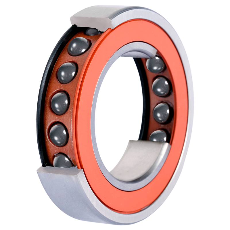 High speed angular contact ball bearing