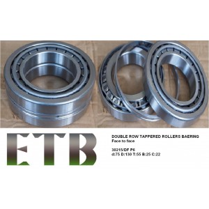 MATCHED BEARING SETS 32215 P6