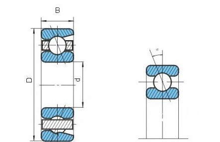 angular contact ball bearings