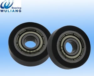 PU wheel sliding gate wheel cantilever gate wheel galvanized gate wheel 605z 20*5*5/18*5*5