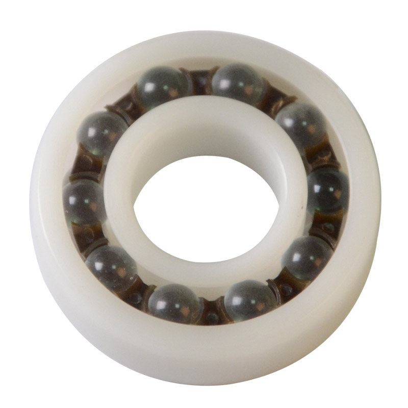 plastic deep groove ball bearing POM6302