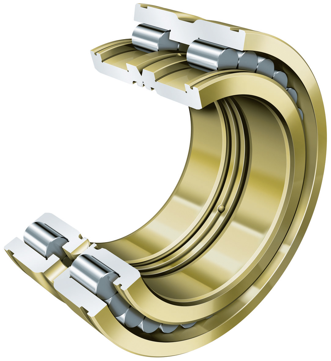 Double row cylindrical roller bearings