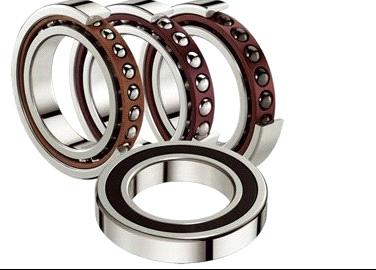 Single row angular contact ball bearings